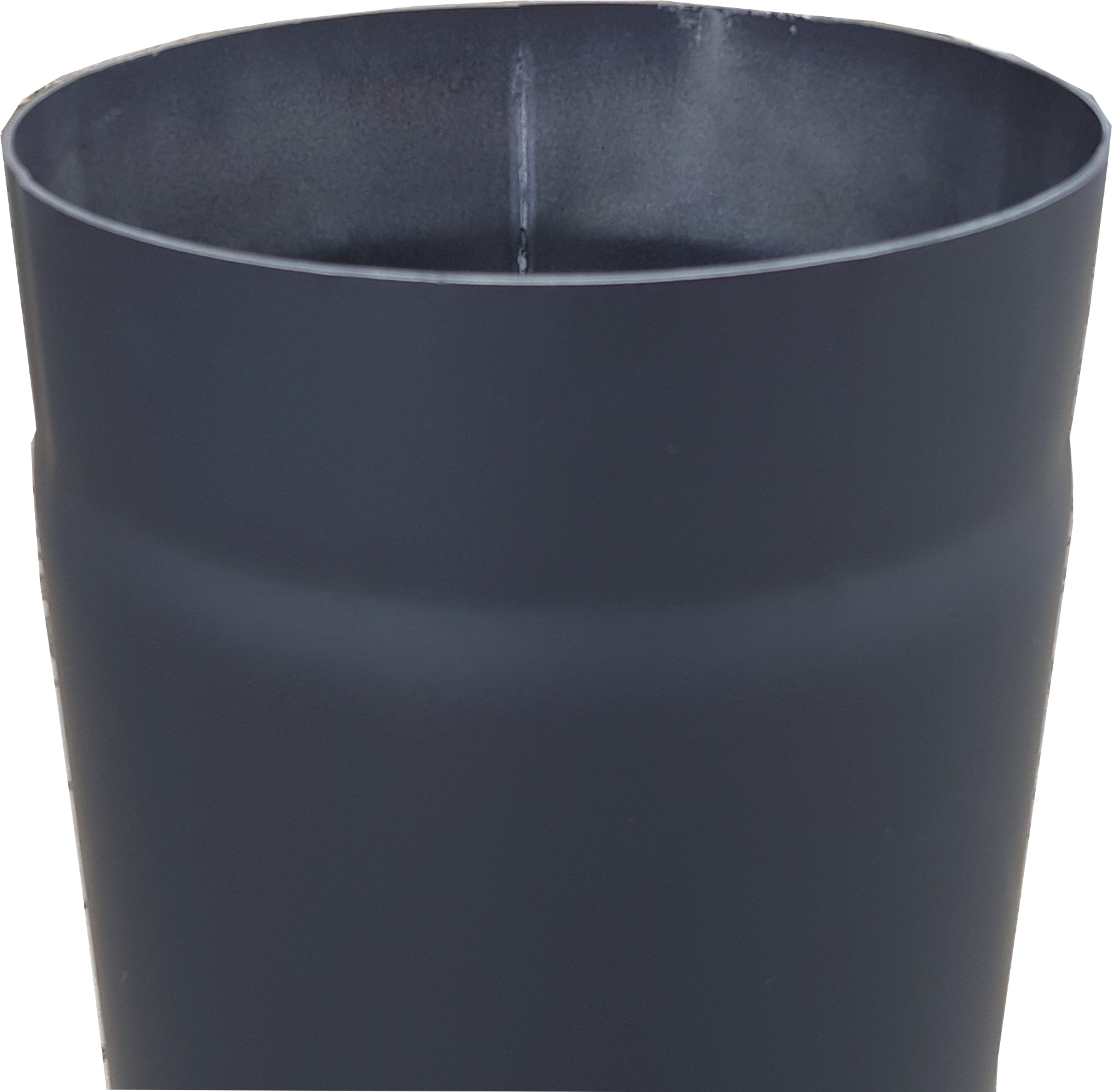 Burlan evacuare MSS, D150 mm x 50 cm, otel, gri
