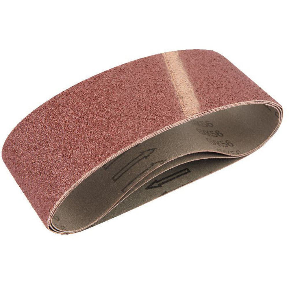 Banda abraziva MAC ALLISTER, P40, 76x457, 3 bucati
