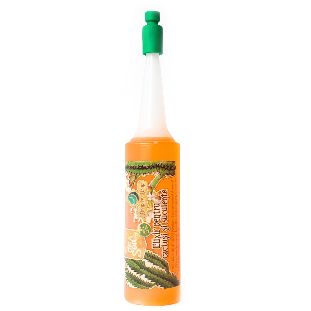 Elixir pentru cactusi si suculente Dr. Soil, ingrasamant natural, 32 ml