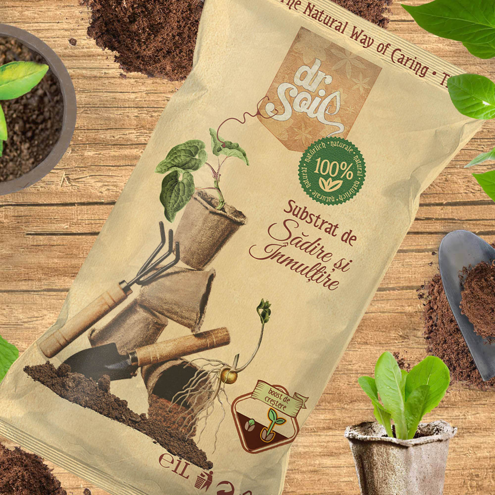 Substrat insamantare Dr. Soil, 1 l