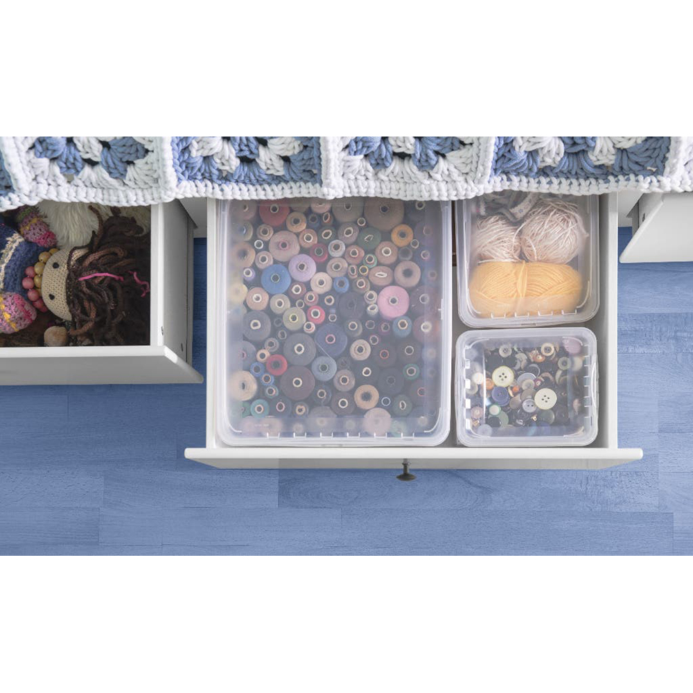 Cutie cu capac universala GOODHOME, 1.7 l, 1 compartiment