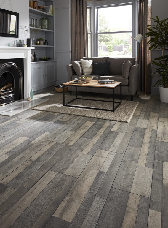 Parchet laminat GoodHome, 8 mm, stejar, acoperire per cutie 2.158 mp, AC4, HDF