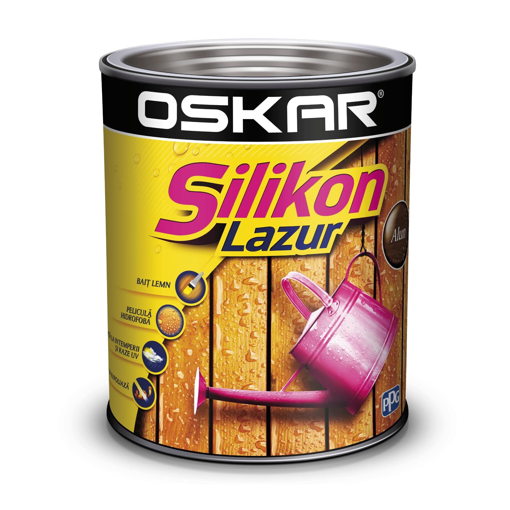 Bait pentru lemn, alun, 0.75 l  Oskar