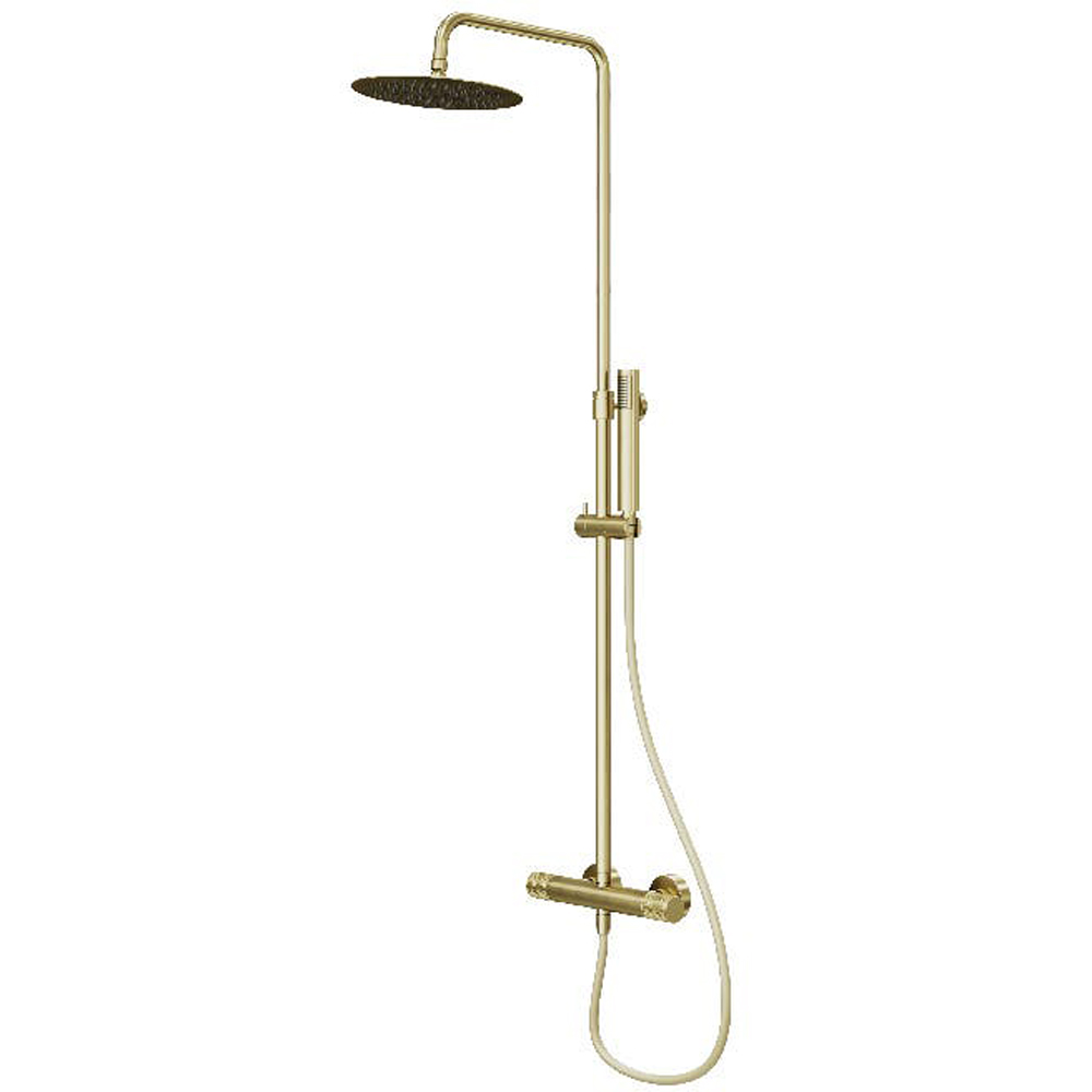 Sistem dus GOODHOME Owens, termostat, 1 functie, auriu