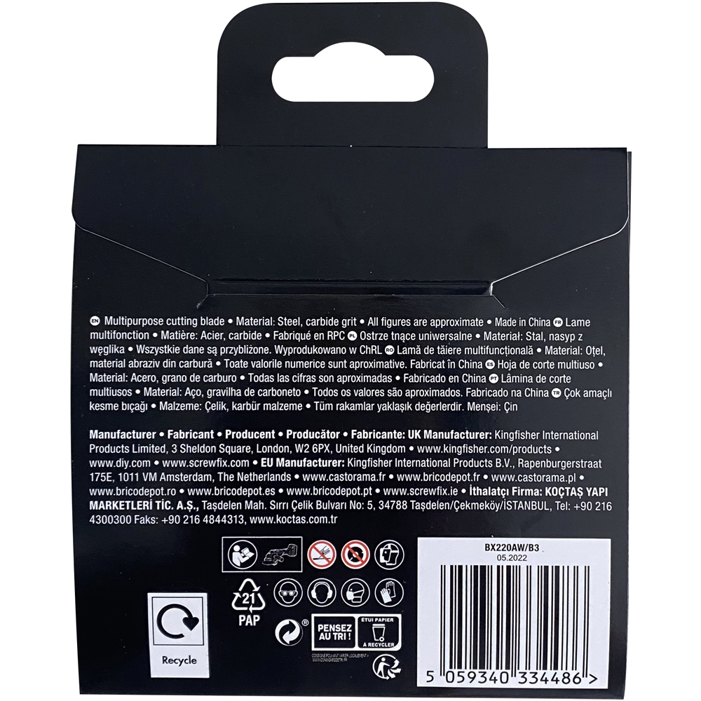 Disc taiere ERBAUER, 115mm
