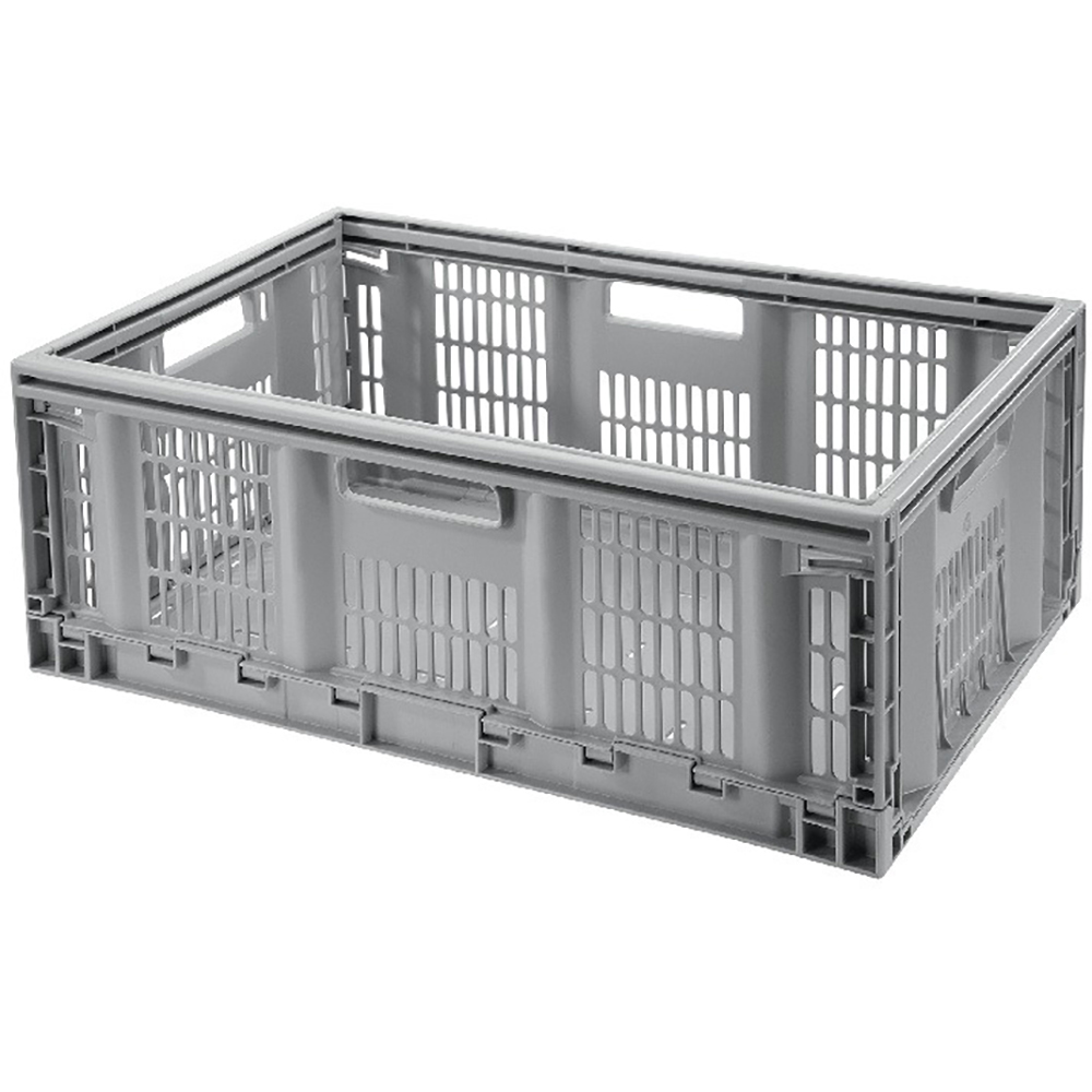 Lada depozitare GOODHOME, 59.7 x 39.8 x 22 cm, 46l, polipropilena, gri