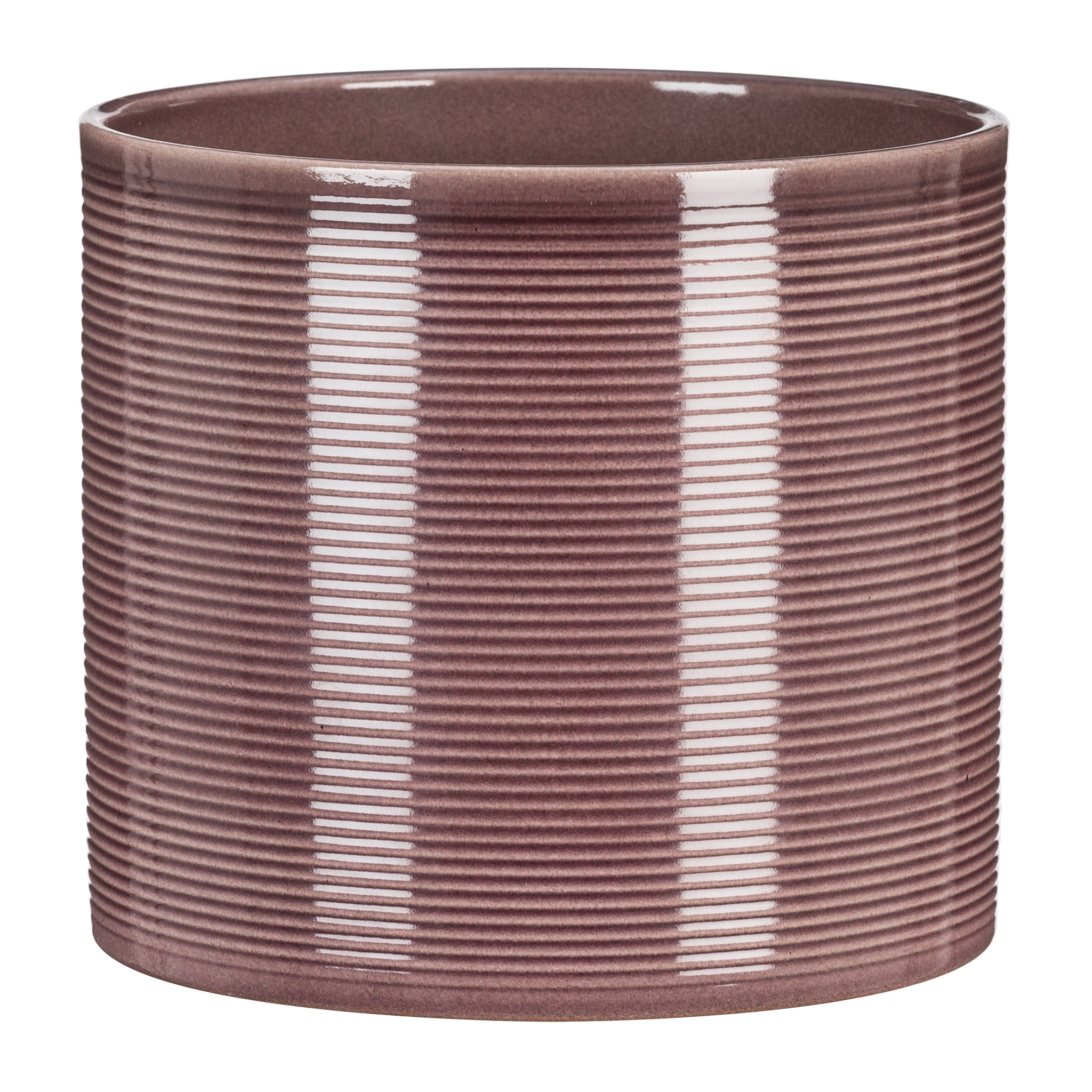 Ghiveci flori SCHEURICH, ceramica, D 14 cm, visiniu