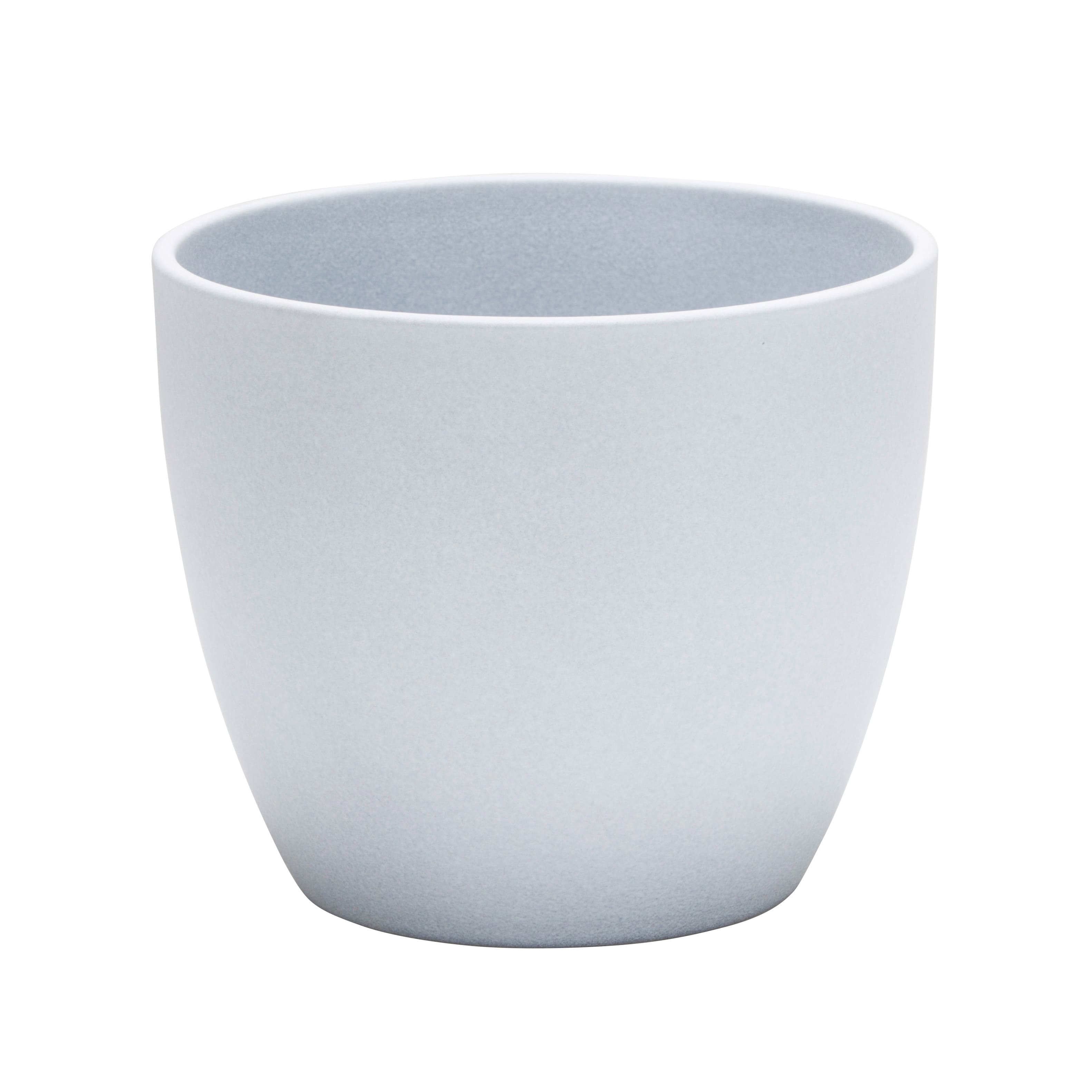 Ghiveci flori SCHEURICH, ceramica, D 25 cm, gri