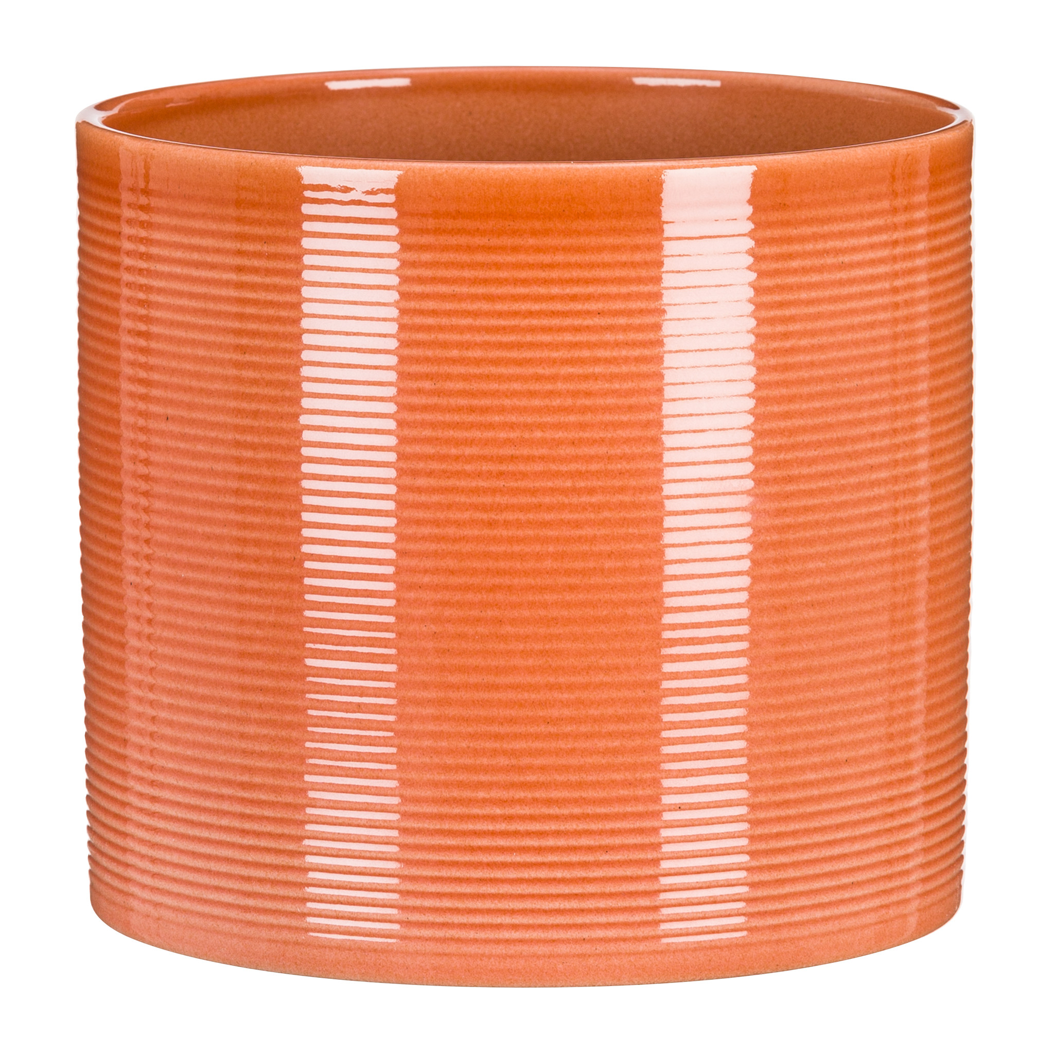 Ghiveci flori SCHEURICH, ceramica, D 14 cm, portocaliu