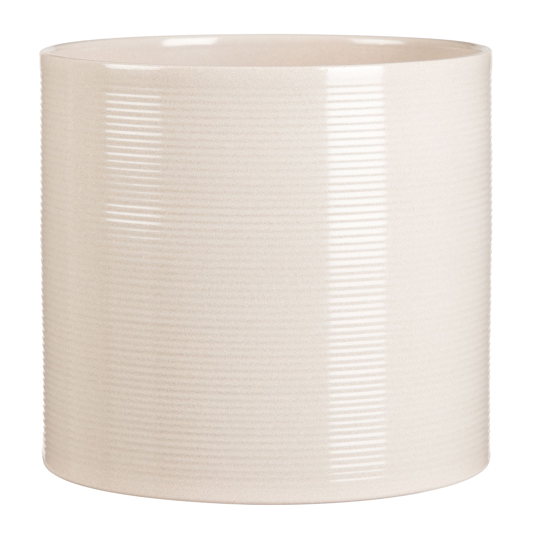 Ghiveci flori SCHEURICH, ceramica, D 16 cm, alb