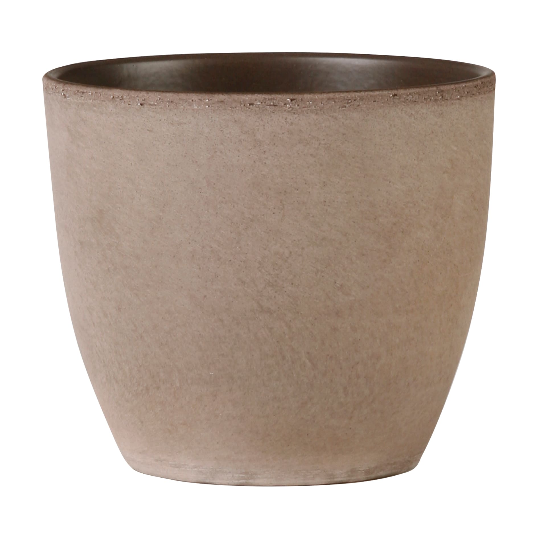 Ghiveci flori SCHEURICH, ceramica, D 28 cm, maro