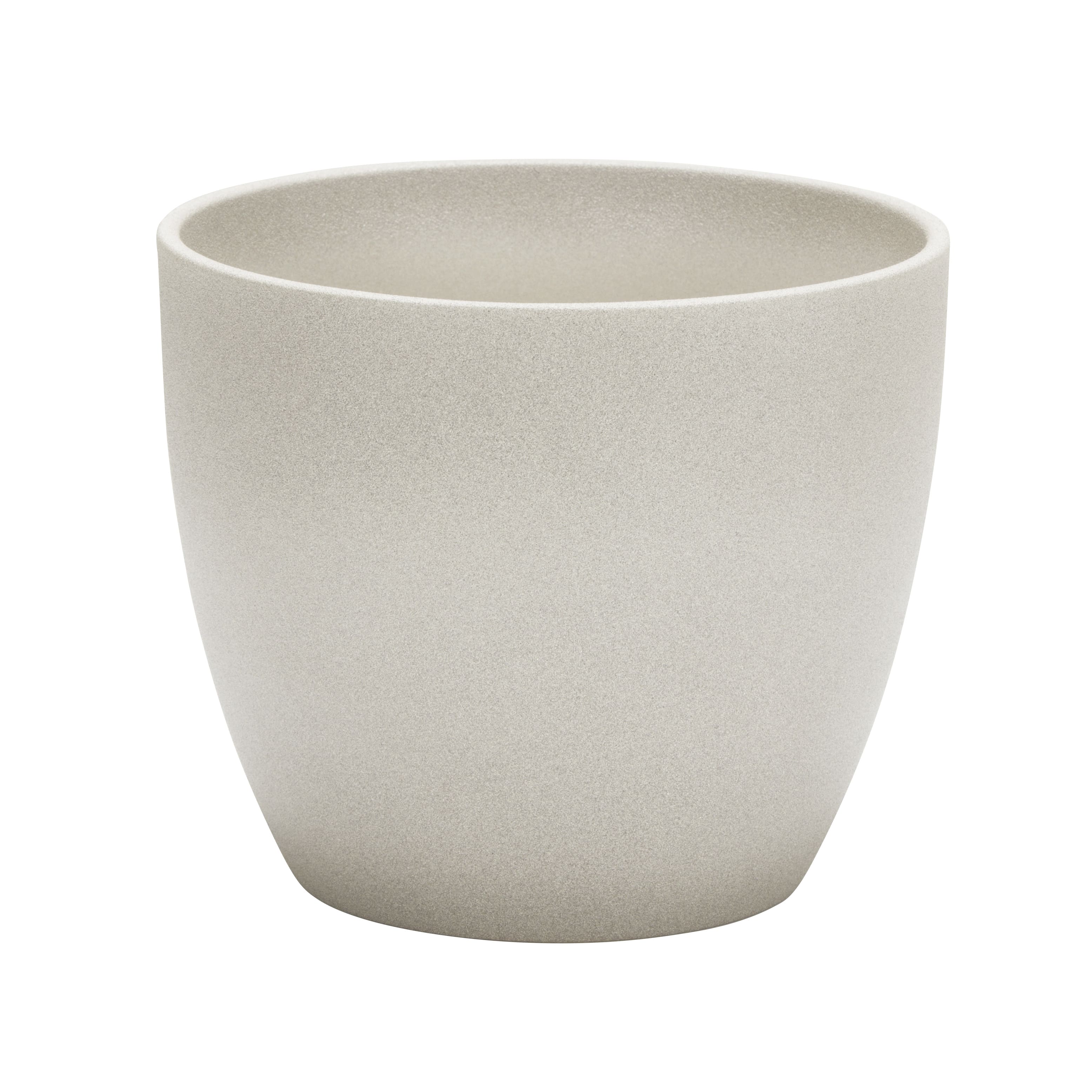 Ghiveci flori SCHEURICH, ceramica, D 28 cm, gri