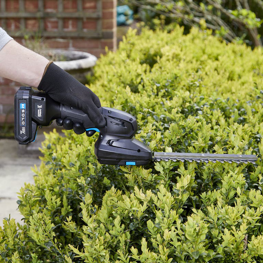 Trimmer pentru gard viu MAC ALLISTER, 18V, 2Ah, lungime lama 20cm