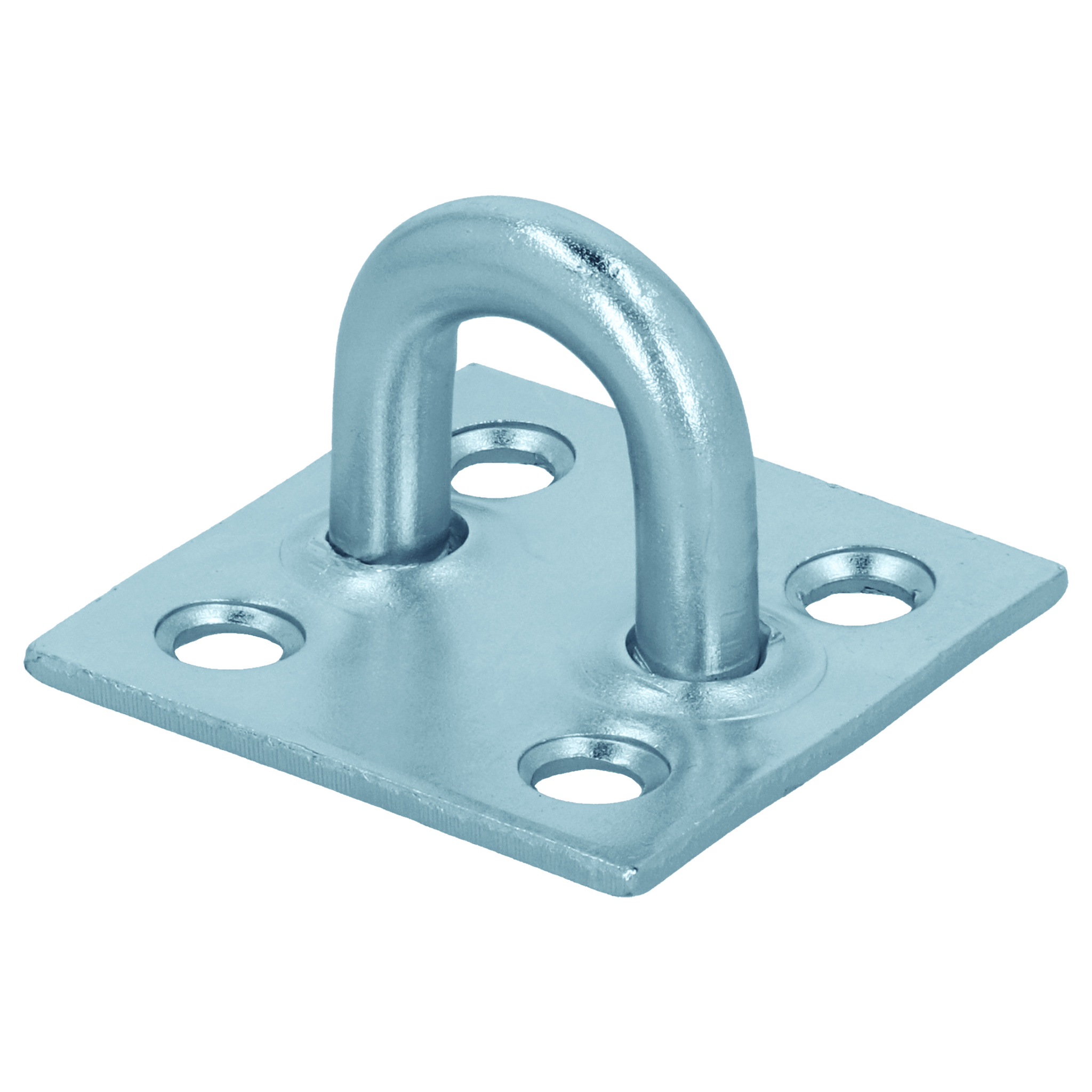Placa cu ochi Suki, 50x50x34 mm, argintiu