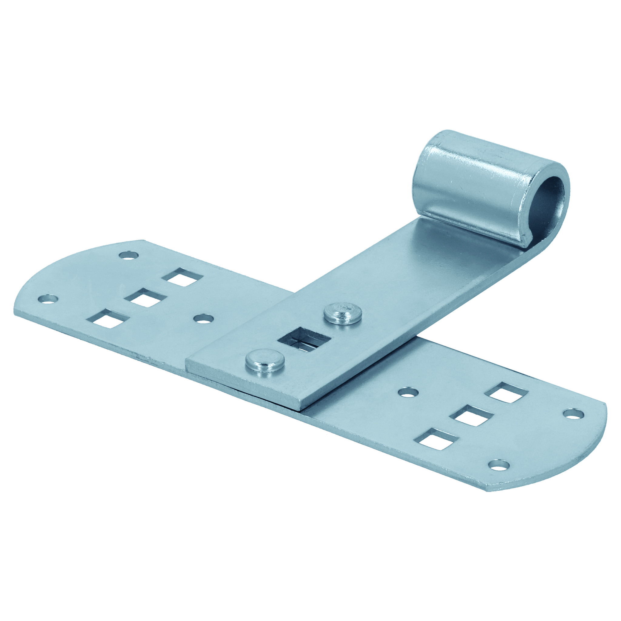 Balama T pentru ax 13mm SUKI, 140 x 50mm, otel, argintiu