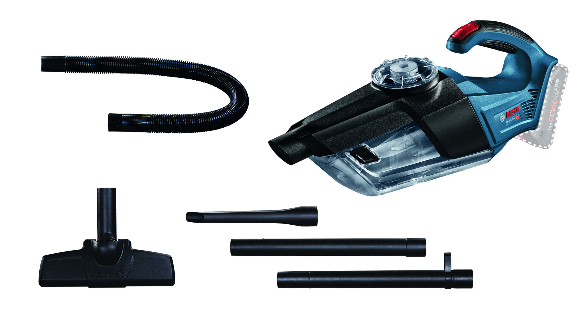 Aspirator de mana Bosch Professional GAS 18V-1, 0.7l, 18V, fara acumulator