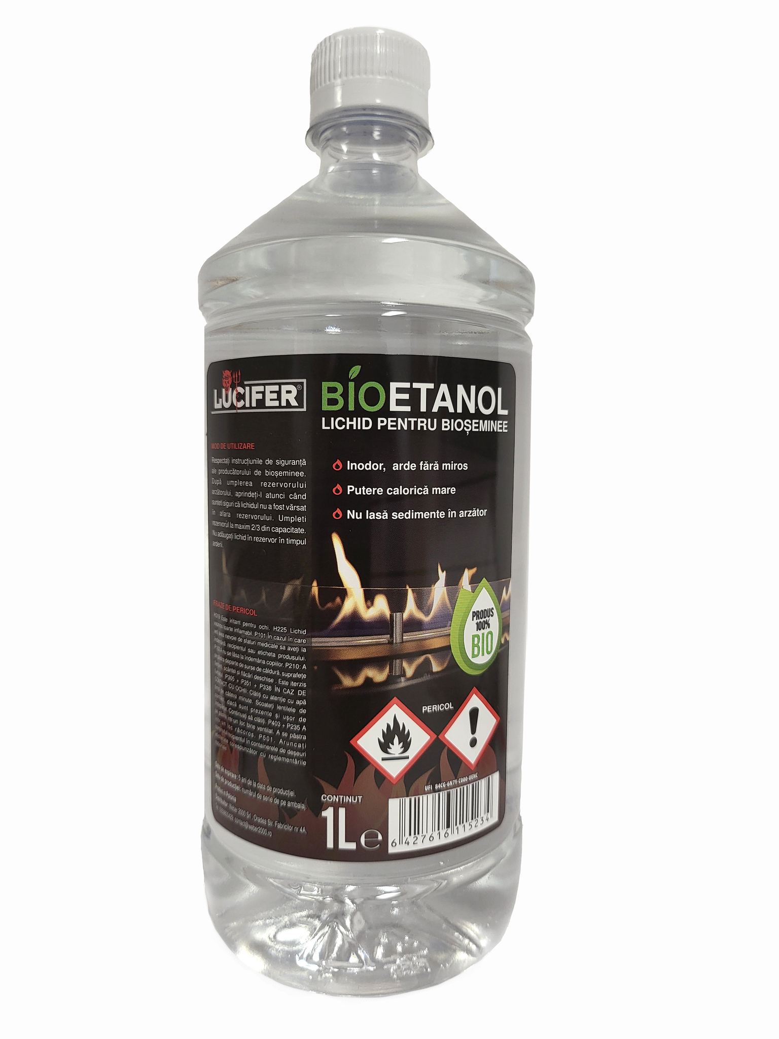 Lichid aprindere Bioetanol, 1l