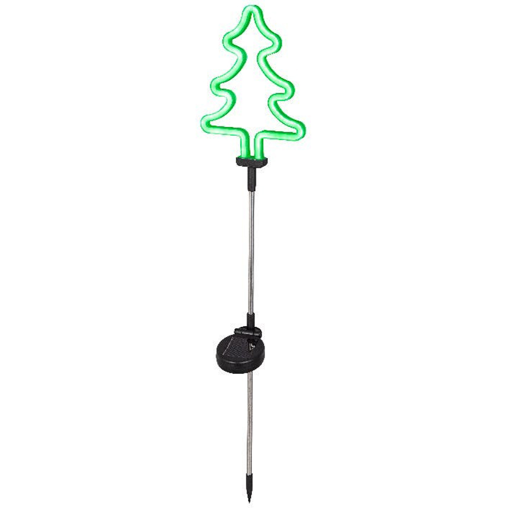 Lampa solara Brad, LED, verde