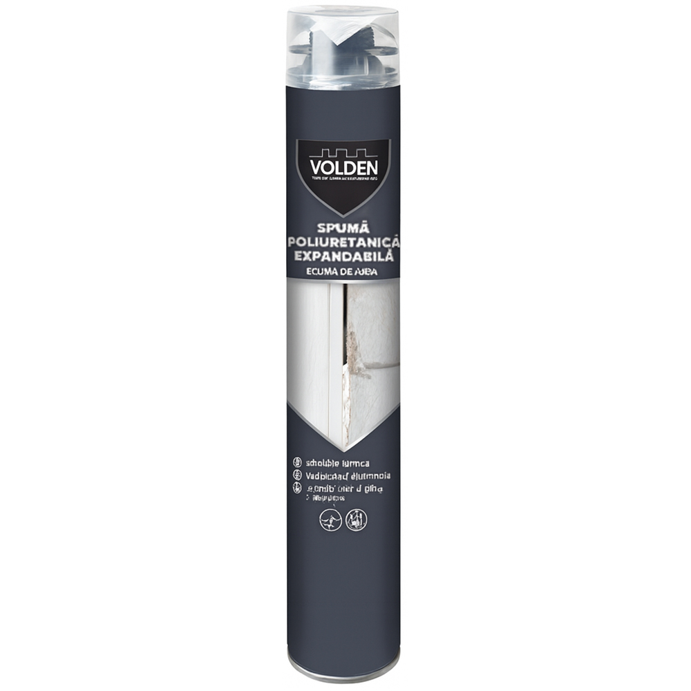 Spuma poliuretanica VOLDEN, aplicare cu pistol, 750 ml