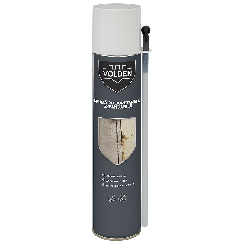 Spuma poliuretanica VOLDEN, aplicare manuala, 500 ml