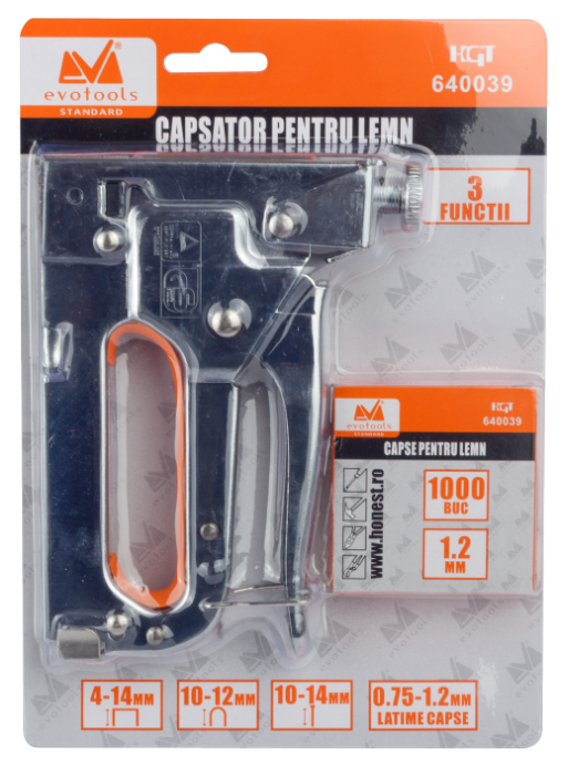 Capsator manual, capse 4-14 mm Evotools