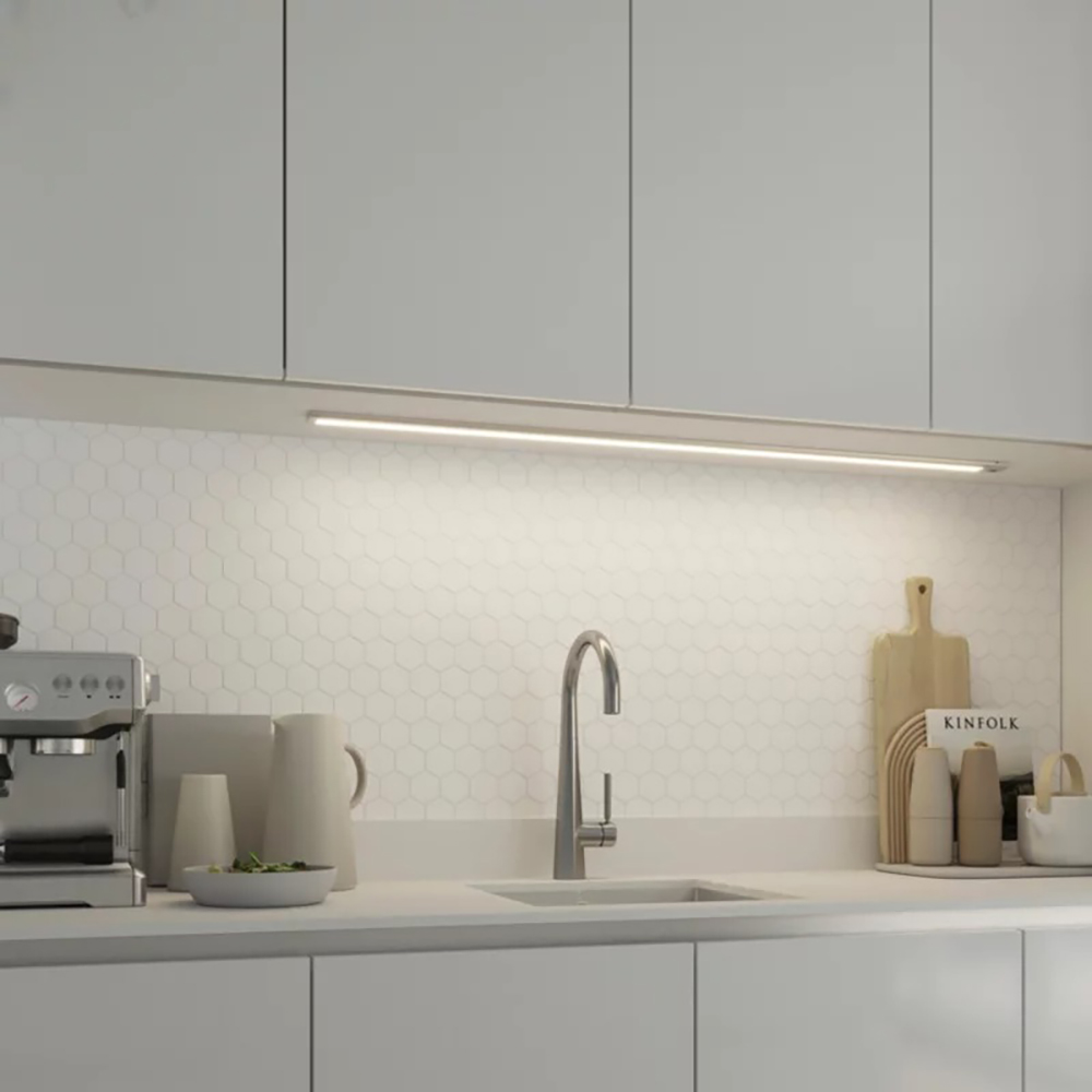 Lampa LED dulap GOODHOME Menezes, 60cm, gri