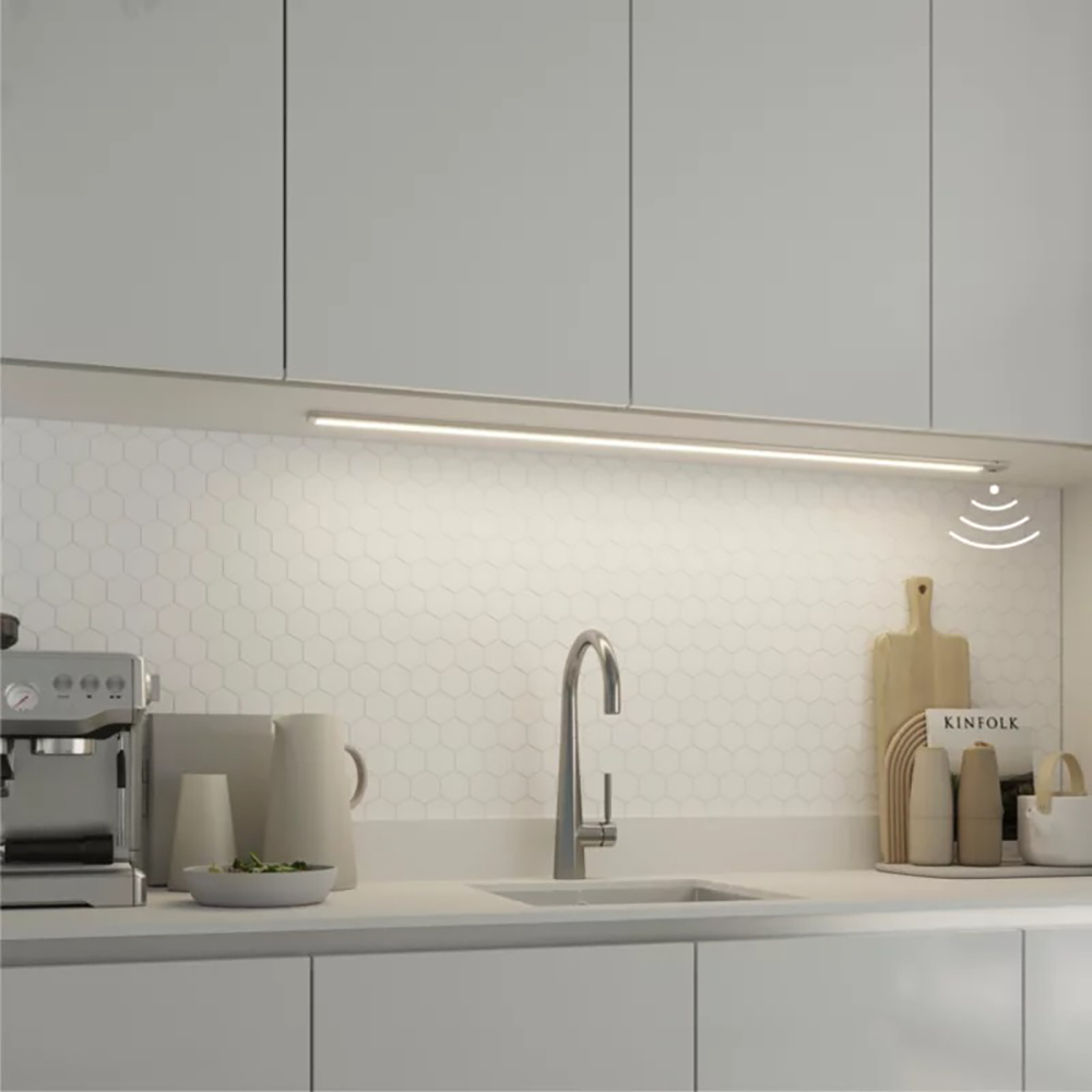 Lampa LED dulap GOODHOME Menezes, 60cm, gri