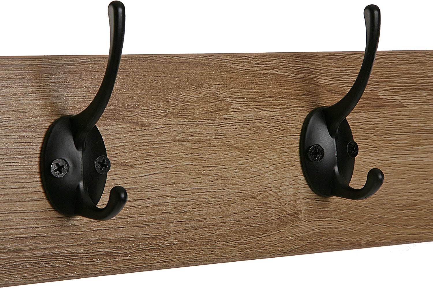 Cuier cu pantofar Skalo, metal/PAL, 60 x 40 x 175 cm, negru-maro