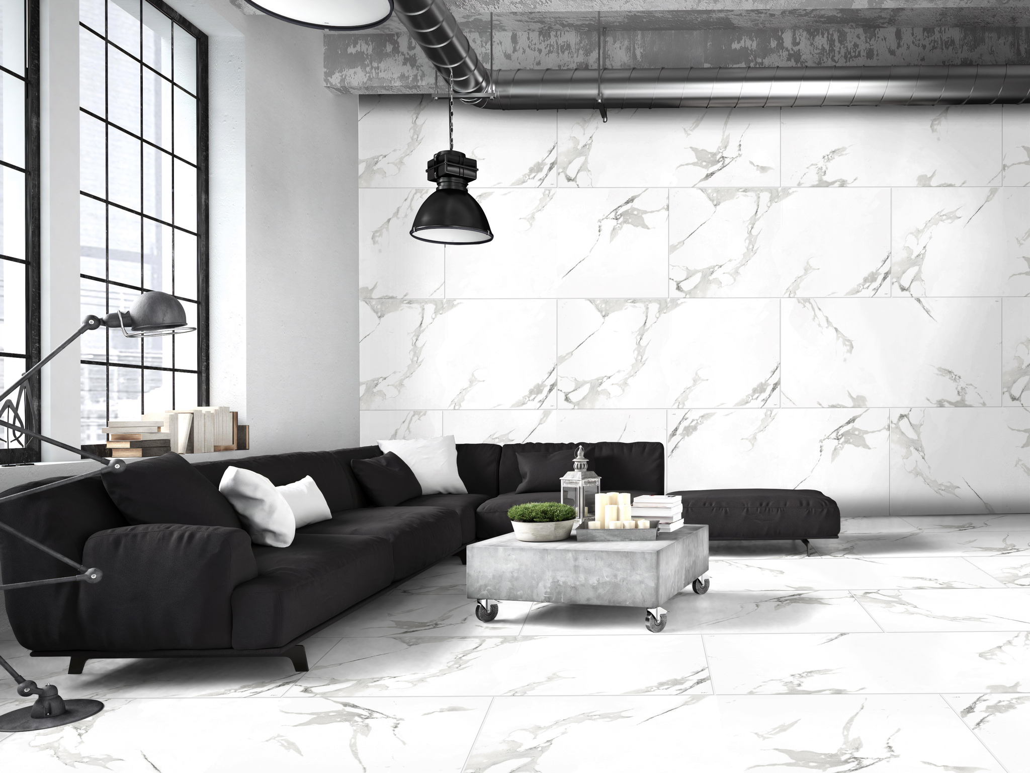 Gresie, Varmora Carrara, , portelan, 120 x 60 cm, suprafata 1,44 mp