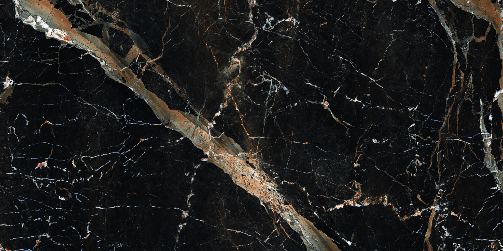 Gresie Varmora Fez, negru, portelan, 120 x 60 cm, suprafata 1,44 mp