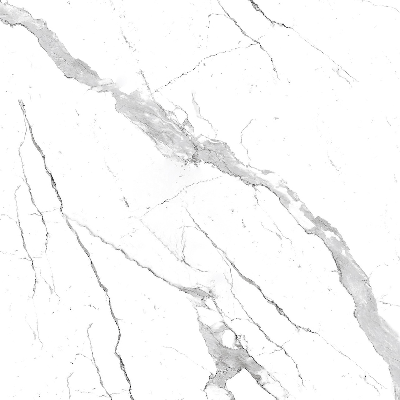 Gresie interior/exterior Statuario, marmura alb mat, 60 x 60 cm, 8 mm, 1.44 m2/cutie