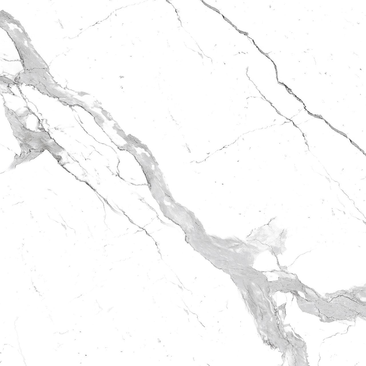 Gresie interior/exterior Statuario, marmura alb mat, 60 x 60 cm, 8 mm, 1.44 m2/cutie