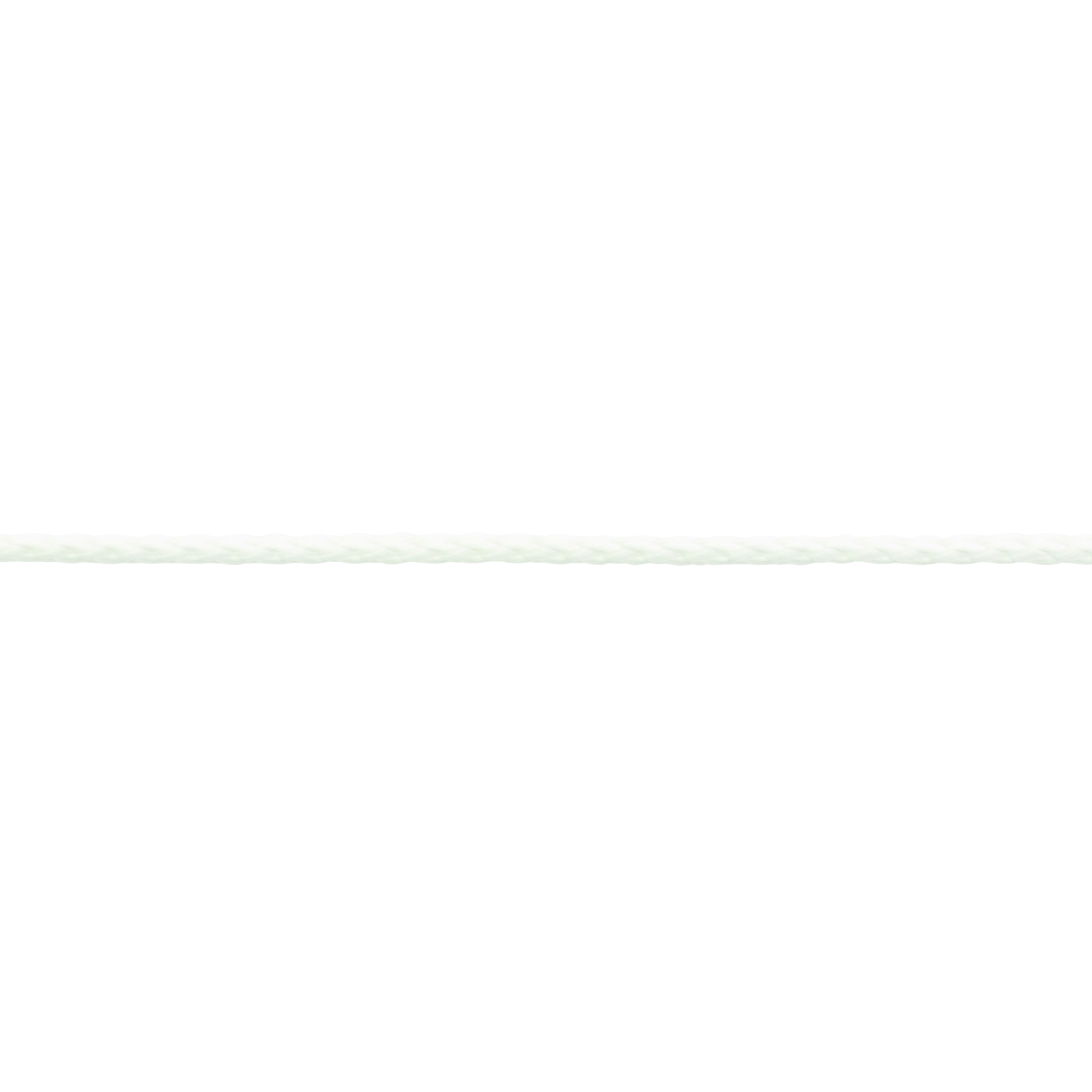 Sfoara impletita SUKI, poliester, 3mm, alb