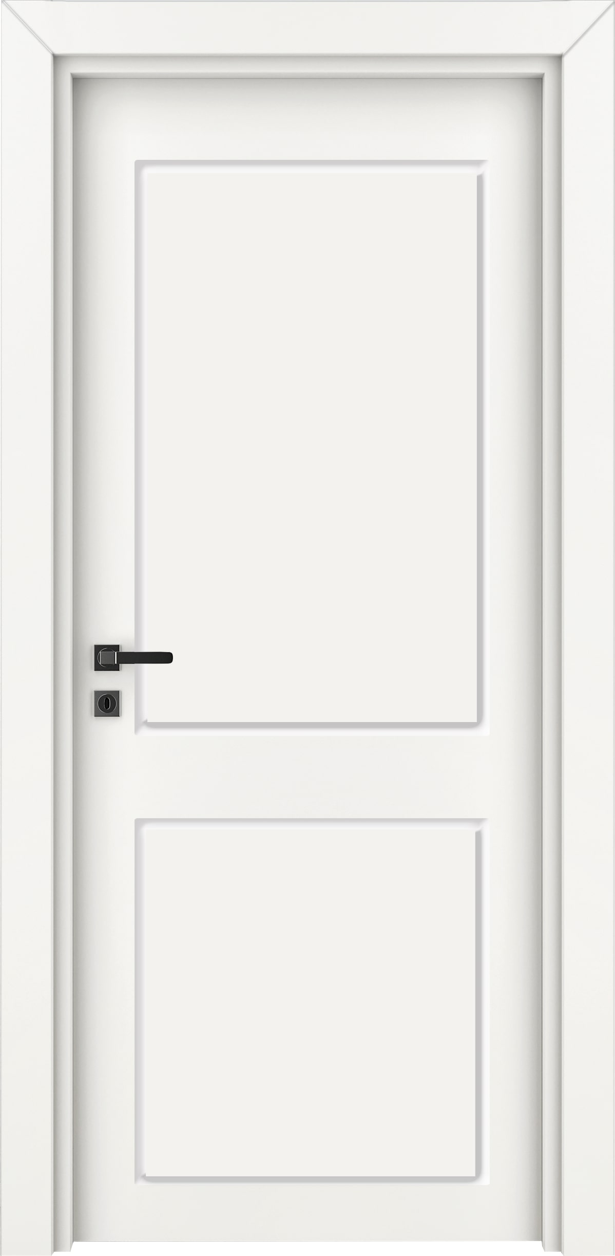 Usa interior VARIO Yildiz, fara geam, dreapta, MDF, 86.6 x 202.3 cm, alb