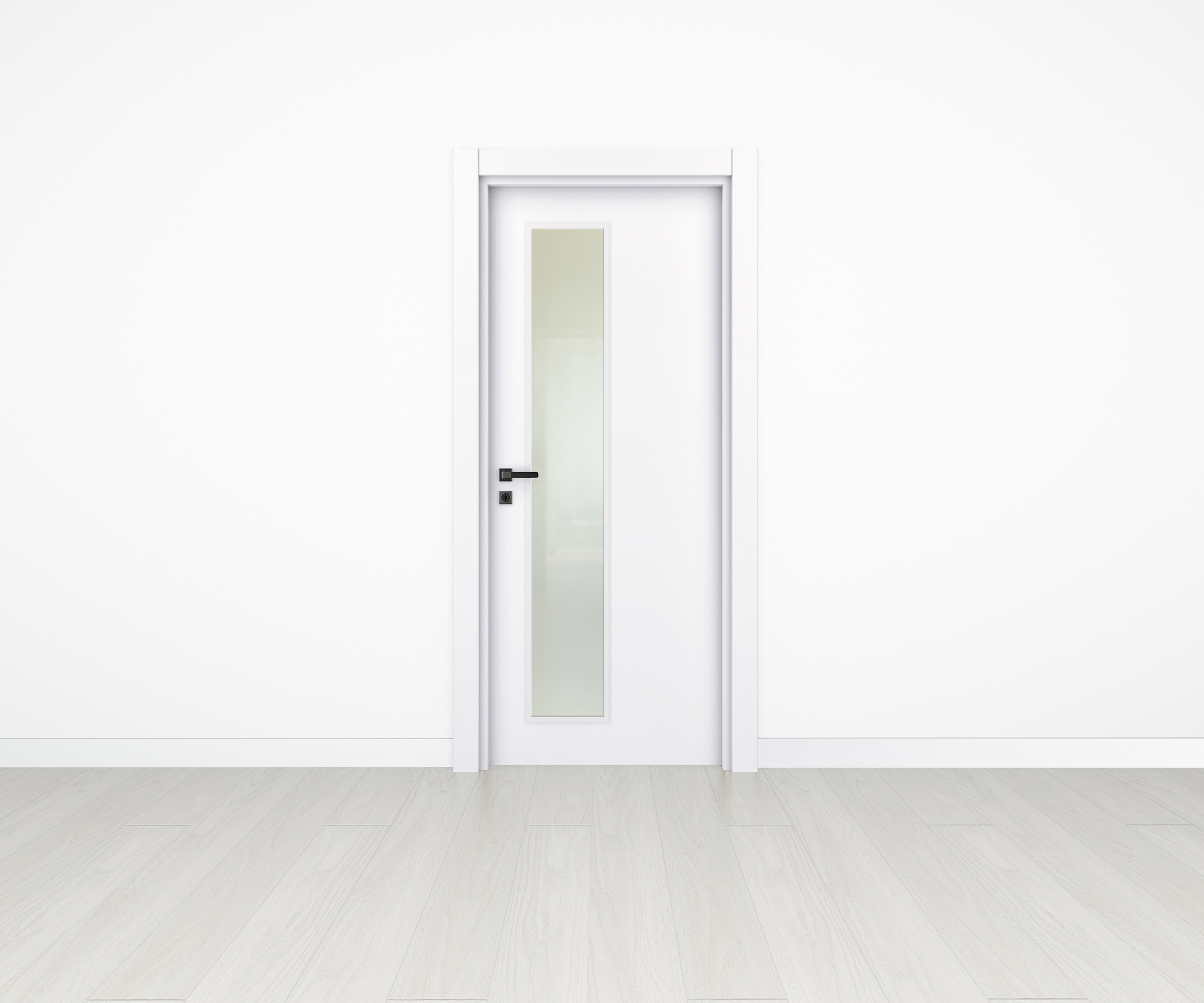 Usa interior VARIO Yildiz, cu geam, stanga, MDF, 76.6 x 202.3 cm, alb