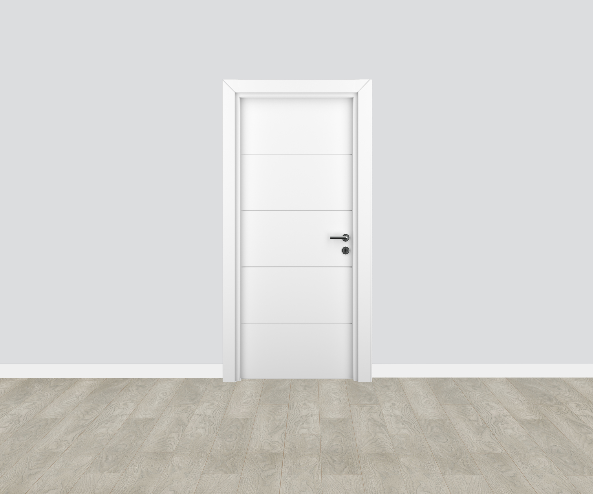 Usa interior VARIO Yildiz, fara geam, dreapta, MDF, 86.6 x 202.3 cm, alb