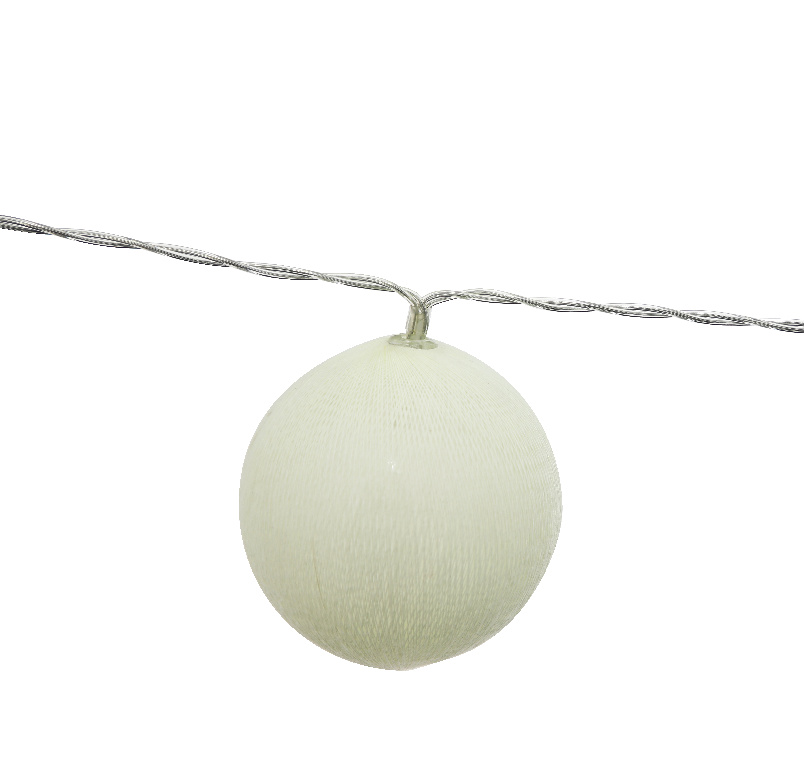 Ghirlanda LED Magliano, 20 becuri, IP44, multicolor