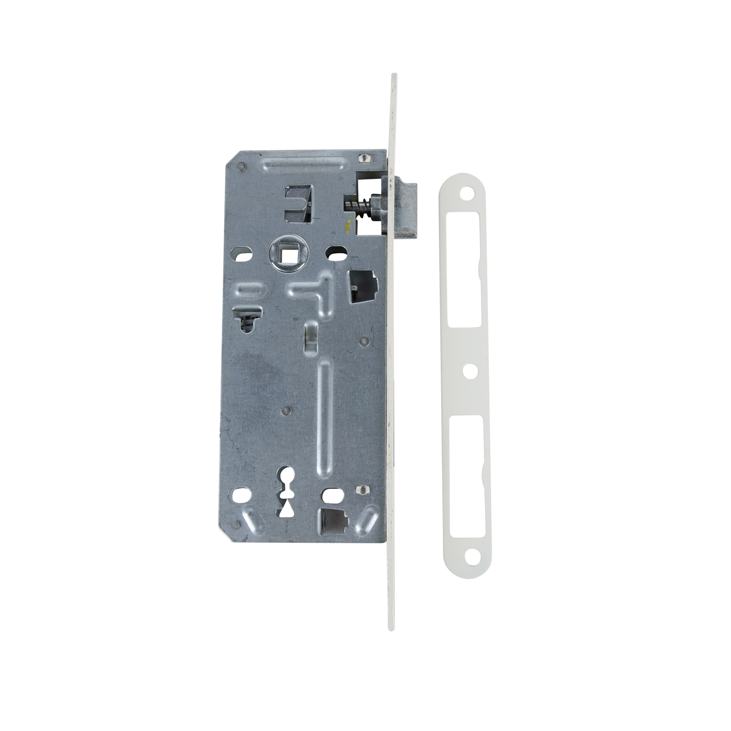 Broasca ingropata YALE, 43x90 mm, cheie, alb