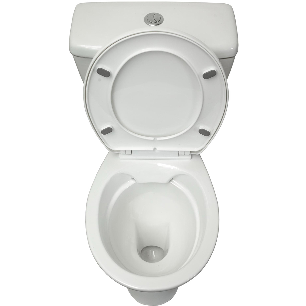 Set vas WC TAVA3060A, ceramica, evacuare orizontala, rezervor 3-6 l, capac SoftClose, alb
