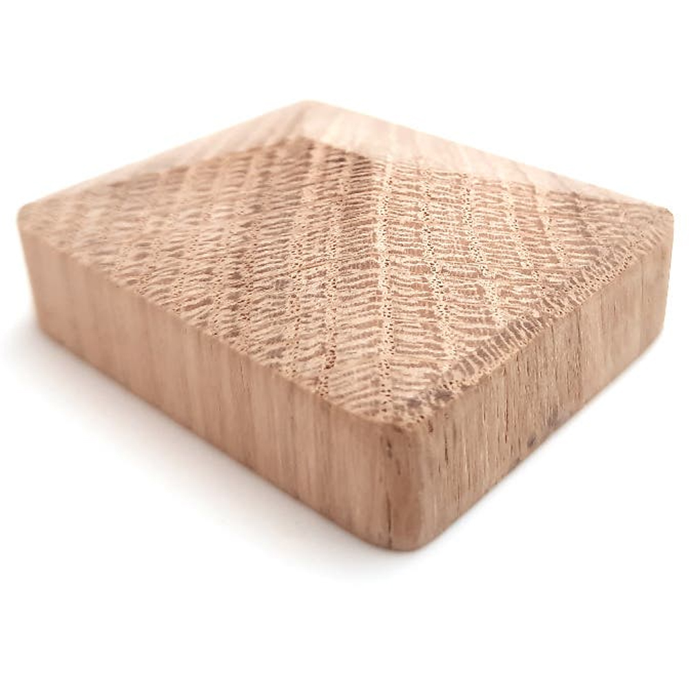 Capat mana curenta, 2 x 4 x 5 cm, stejar natur, maro