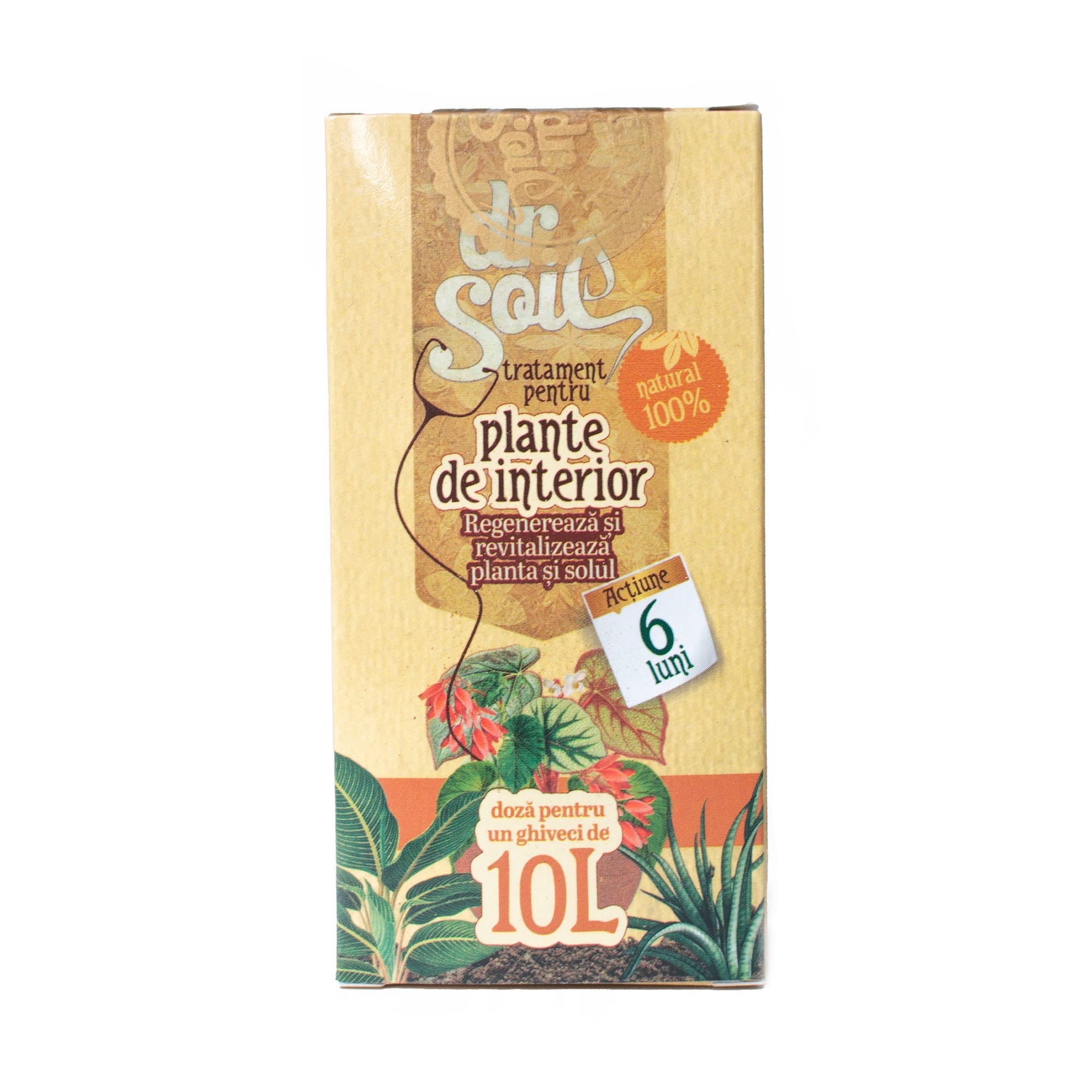 Tratament pentru plante de interior, 0.15 L Dr. Soil