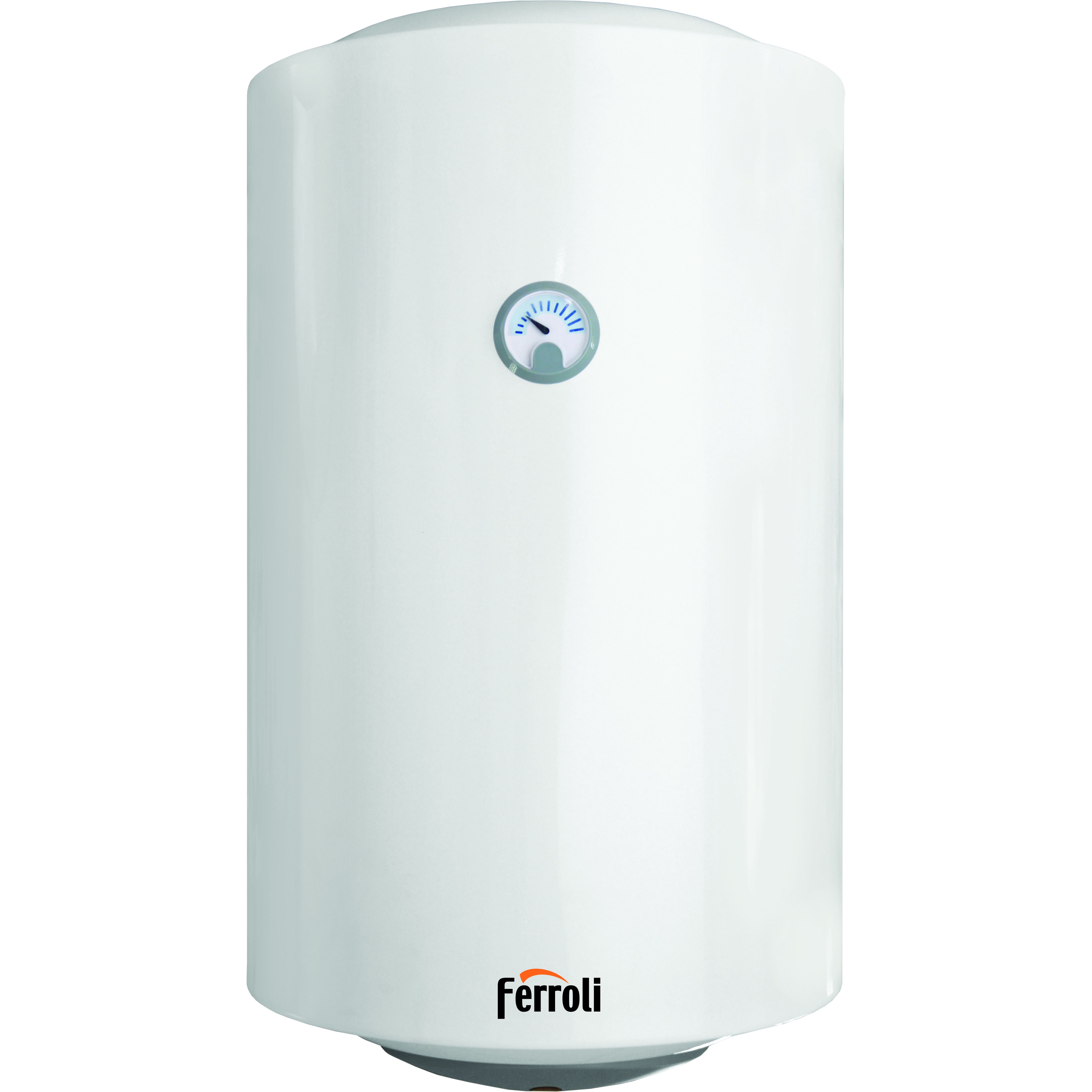 Boiler electric 50 L, 1500 W, 58 x 45 cm  FERROLI E-GLASSTECH VBO 50