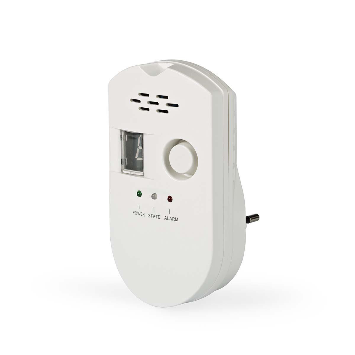 Detector de gaz, alb  Nedis DTCTG10CWT