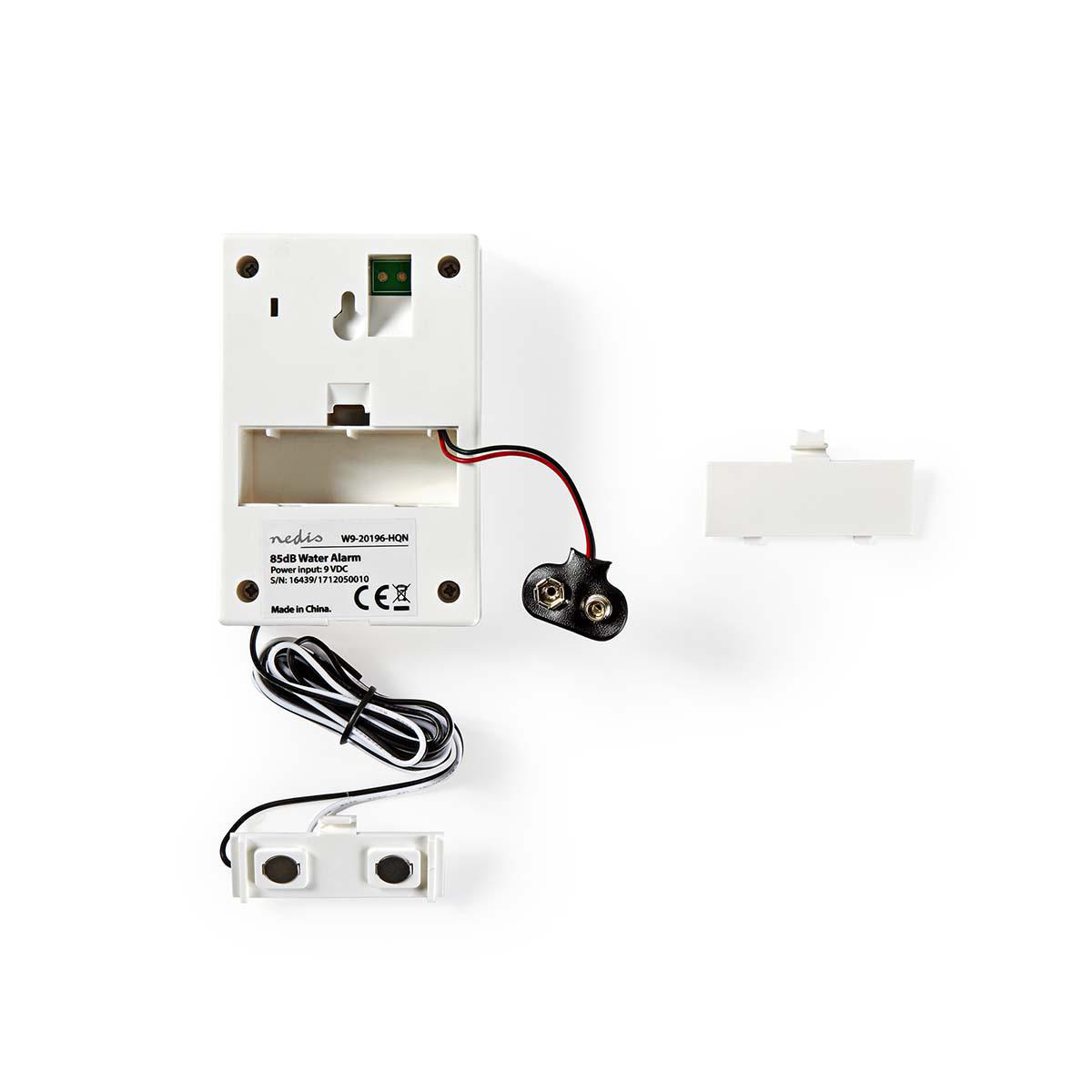 Detector apa pentru masini de spalat, alarma, senzor de podea, 1.80 m  Nedis WAAL110WT