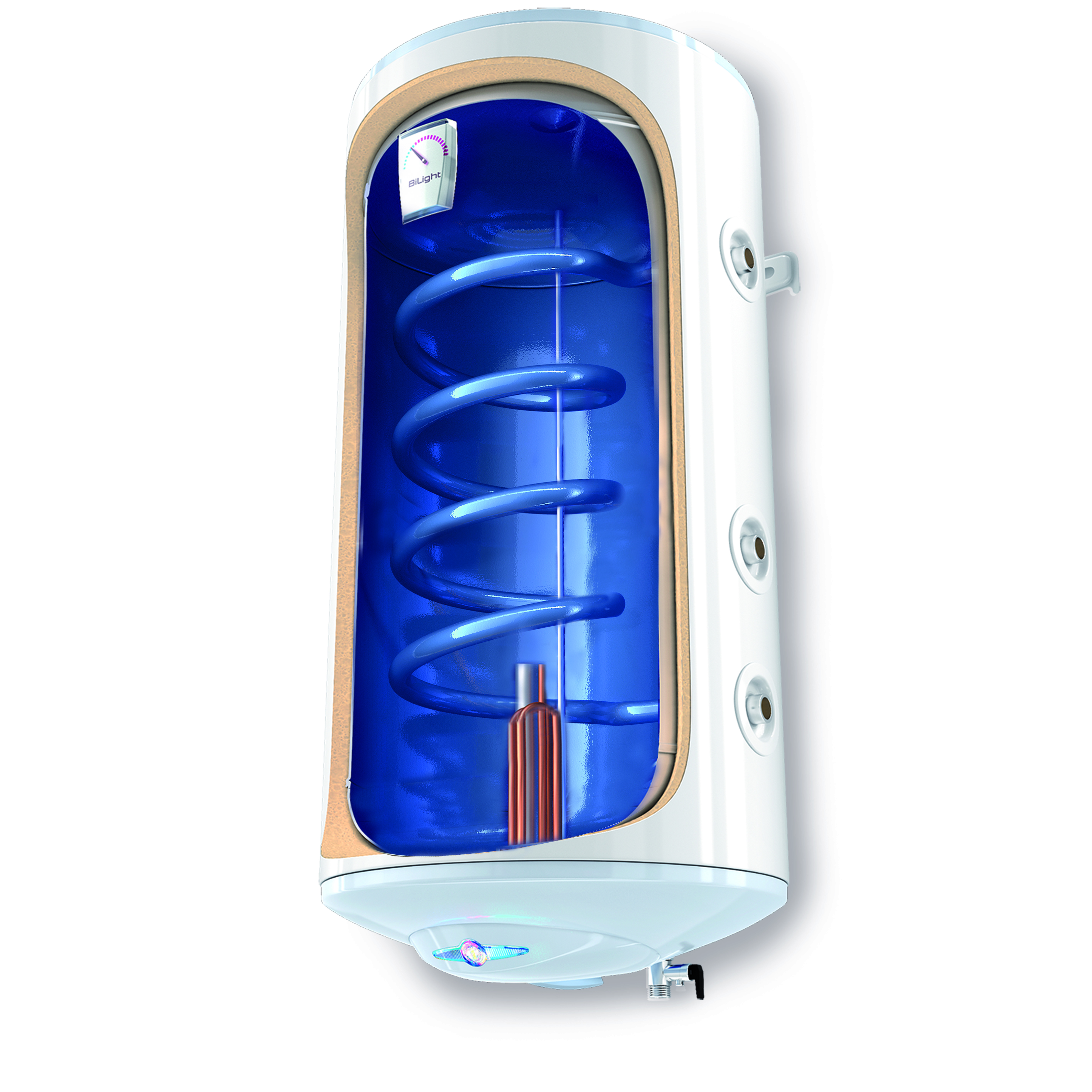 Boiler termoelectric TESY BiLight, 150 l, 2000 W, o serpentina