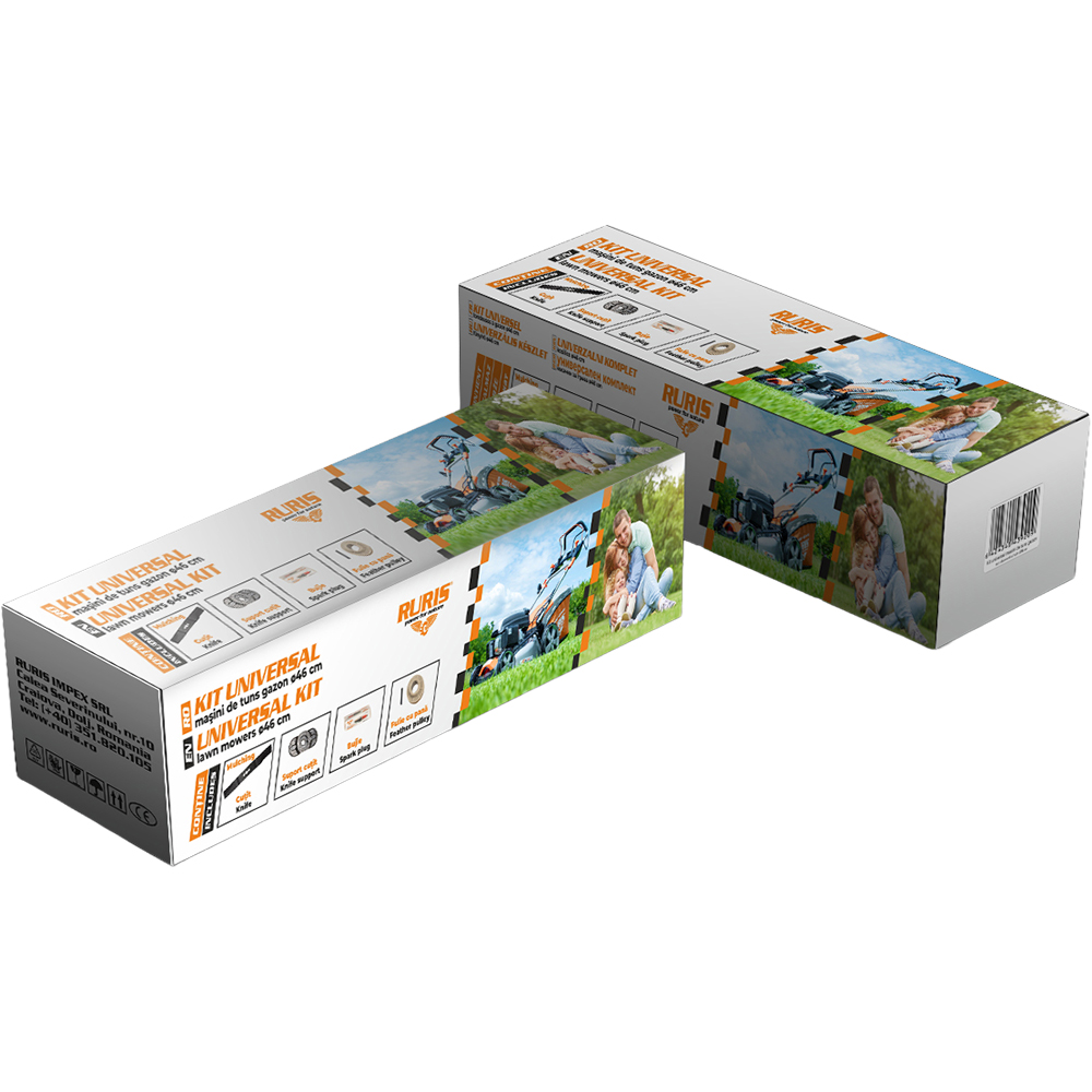 Kit universal masina de tuns iarba RURIS, 46 cm