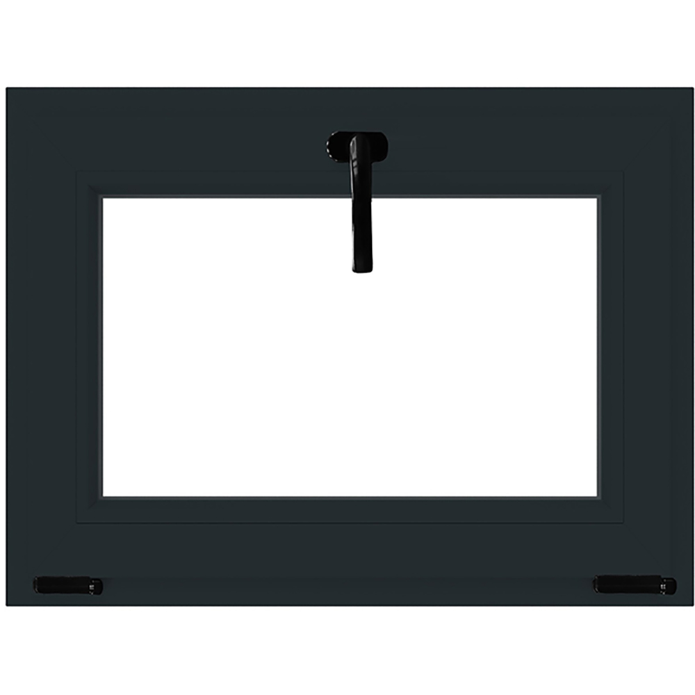 Fereastra termopan APLAST, PVC, 6 camere, 76 x 56 cm, deschidere oscilobatanta in jos