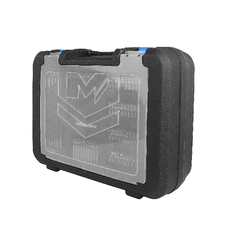 Masina de gaurit si insurubat Mac Allister SOLO MCD18-LI-2, 18V, 2Ah, 1500rpm, 71 accesorii
