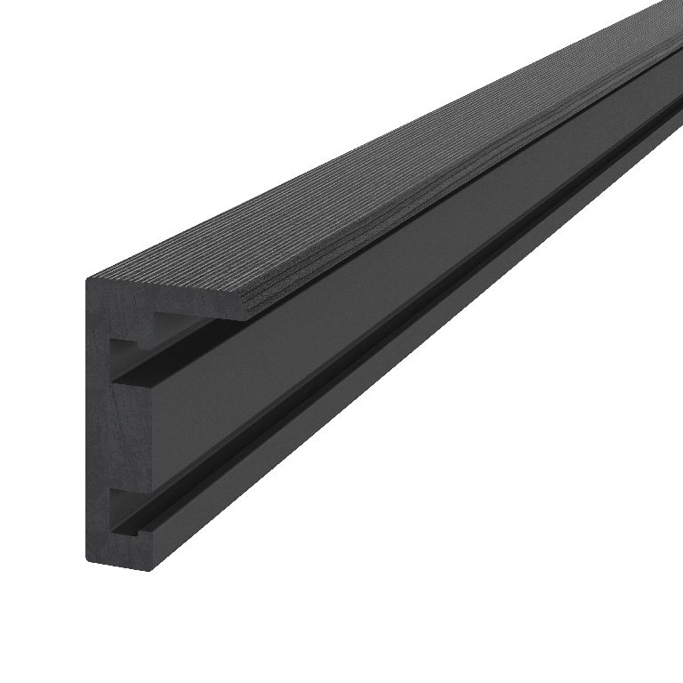 Profil de inchidere Klikstrom Neva Premium, compozit, 220 x 4 cm, gri