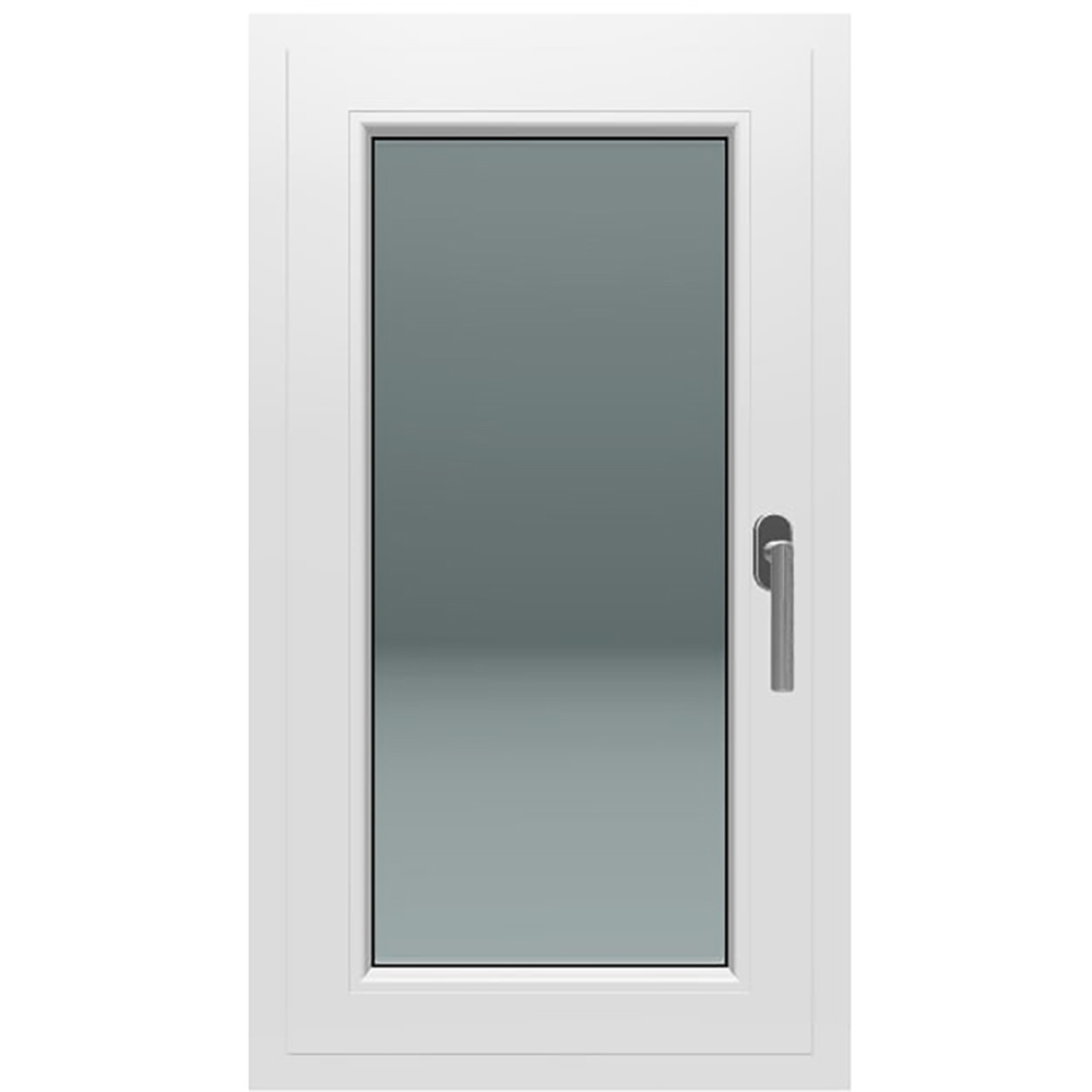 Fereastra termopan FENSTERWELT, PVC, 5 camere, 56 x 100 cm, deschidere oscilobatanta stanga, alb